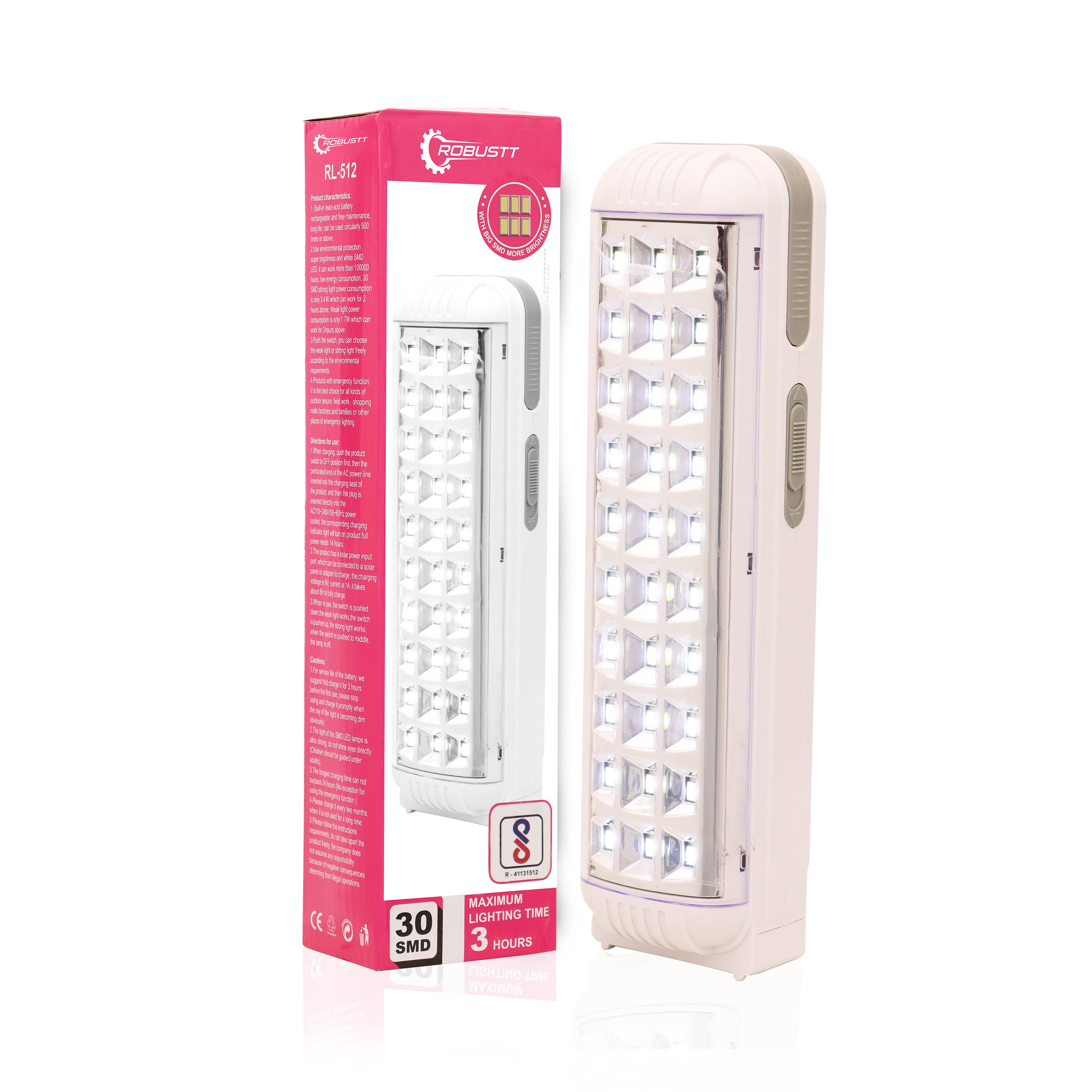 Buy Best Rechargeable Emergency Light/ Lamp Online – Robustt