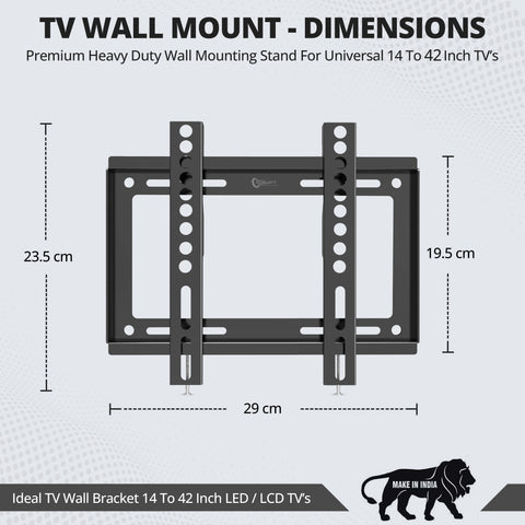 Robustt TV Wall Mount | Heavy Duty TV Wall Stand (14 to 42 Inches) Robustt TV Wall Mount | Heavy Duty TV Wall Stand (14 to 42 Inches)