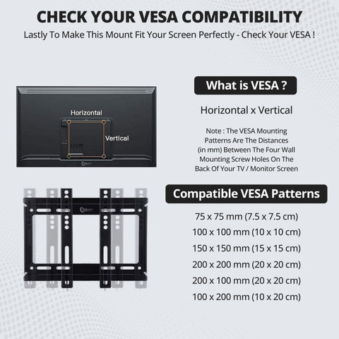 Robustt TV Wall Mount | Heavy Duty TV Wall Stand (14 to 42 Inches) Robustt TV Wall Mount | Heavy Duty TV Wall Stand (14 to 42 Inches)