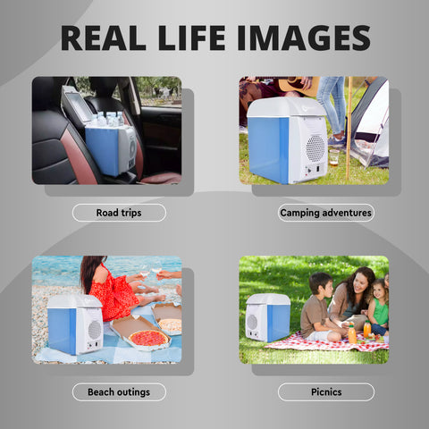 Robustt Car Fridge | 7.5 L Mini Car Fridge for Car | 12V | Dual Mode Temperature Control | Fast Cooling | No Noise | Portable Fridge For Travel Robustt Car Fridge | 7.5 L Mini Car Fridge for Car | 12V | Dual Mode Temperature Control | Fast Cooling | No Noise | Portable Fridge For Travel