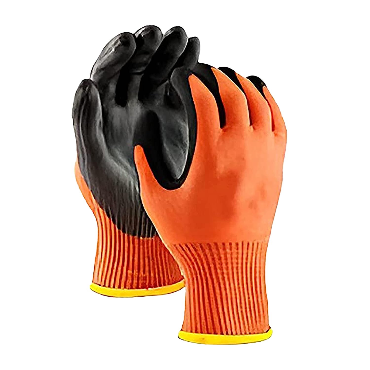 Latex Gloves Heavy Duty Safety Gloves Robustt Nylon Nitrile Coated