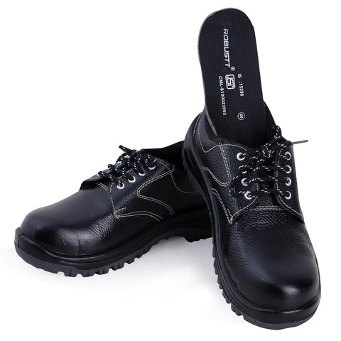 Robustt Double Density Low Ankle Safety Shoes with Steel Toe Robustt Double Density Low Ankle Safety Shoes with Steel Toe