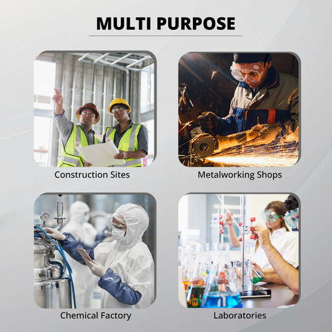 Robustt Chemical Safety Goggles | Premium Quality | Adjustable Strap | Anti-Fog Protective Safety Goggles | Anti- Scratch Safety Goggles | Clear Lens Wide Vision Robustt Chemical Safety Goggles | Premium Quality | Adjustable Strap | Anti-Fog Protective Safety Goggles | Anti- Scratch Safety Goggles | Clear Lens Wide Vision