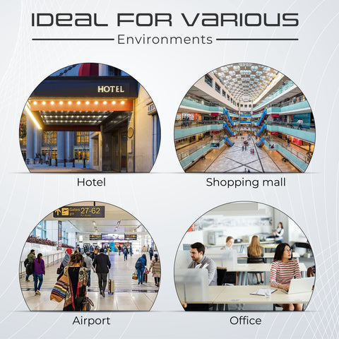 Robustt Wall-Mounted Jumbo Role Hand Towel Dispenser - White Robustt Wall-Mounted Jumbo Role Hand Towel Dispenser - White