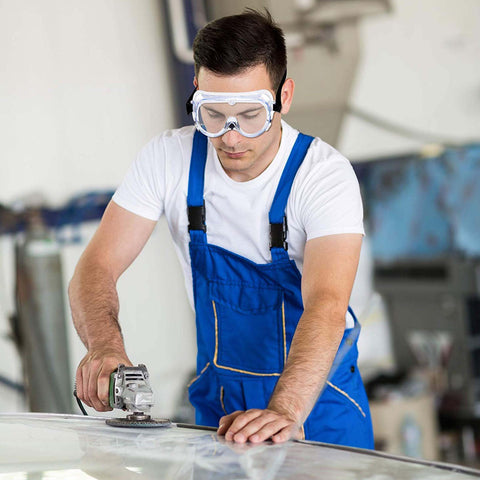 Robustt Chemical Safety Goggles | Premium Quality | Adjustable Strap | Anti-Fog Protective Safety Goggles | Anti- Scratch Safety Goggles | Clear Lens Wide Vision Robustt Chemical Safety Goggles | Premium Quality | Adjustable Strap | Anti-Fog Protective Safety Goggles | Anti- Scratch Safety Goggles | Clear Lens Wide Vision