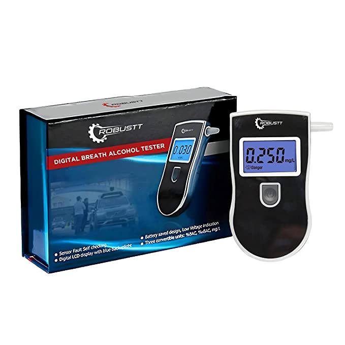 Buy Digital Alcohol Tester with LCD Display Portable Breathalyzer Online