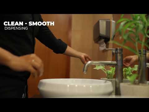 Robustt Wall-Mounted Jumbo Role Hand Towel Dispenser - White