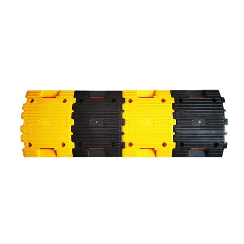 Robustt Plastic Road Speed Bump and Speed Breaker for Road Safety & Concrete Traffic Driveway Robustt Plastic Road Speed Bump and Speed Breaker for Road Safety & Concrete Traffic Driveway