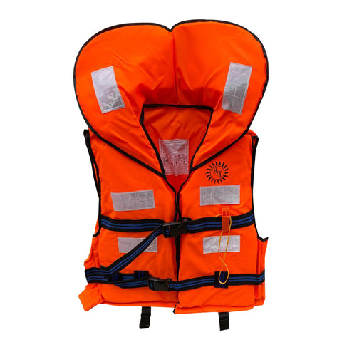 Robustt Life Jacket Polyster Fabric with EPE Foam for Adult Safety Jacket Along with Whistle for Swimming, Boating, Floating Weight Capacity Upto 125 Kg Robustt Life Jacket Polyster Fabric with EPE Foam for Adult Safety Jacket Along with Whistle for Swimming, Boating, Floating Weight Capacity Upto 125 Kg
