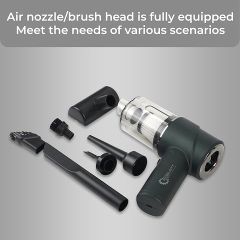 Robustt Wireless Portable Car Vacuum Cleaner With Blower