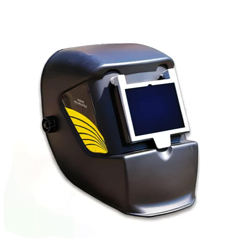 Robustt Auto Darkening Welding Helmet with a Front-Flip Light Weight Protective Head Screen for Welding and Industrial Use