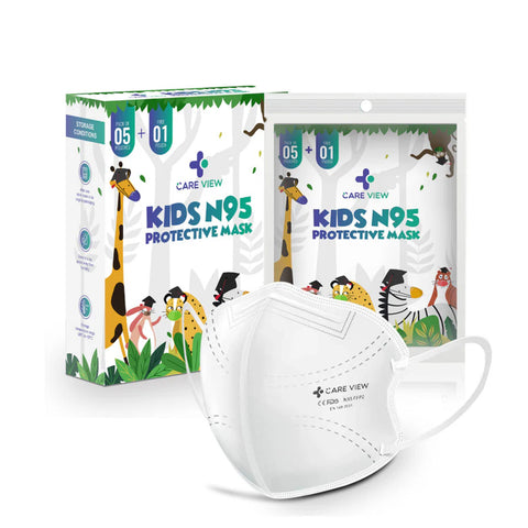 Careview Kids N95 Face Mask | 5 Layered Filtration with Comfortable Ear Loops