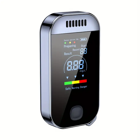 Robustt Portable & Advance Alcohol Testing Machine, Digital Display Color Screen, Non- Contact Breath Analyzer Alcohol Meter (Model-4)