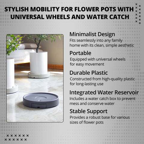 Robustt Planter with Wheels