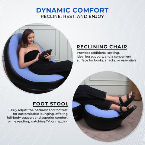Inflatable Recliner Sofa for Ultimate Relaxation