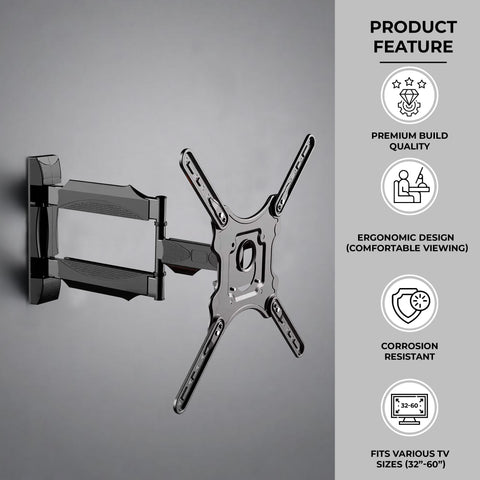 Robustt P4 Full Motion Cantilever TV Wall Mount