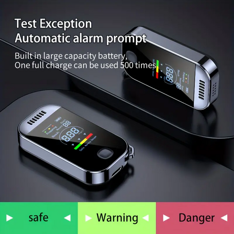Robustt Portable & Advance Alcohol Testing Machine, Digital Display Color Screen, Non- Contact Breath Analyzer Alcohol Meter (Model-4)