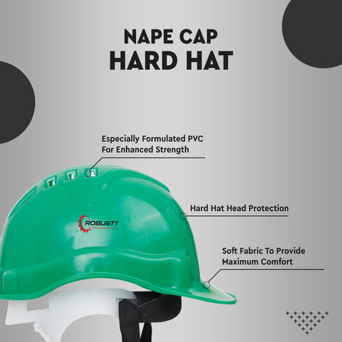 nape cap hard hat