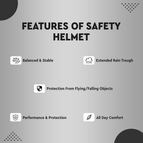 features of safety helmet