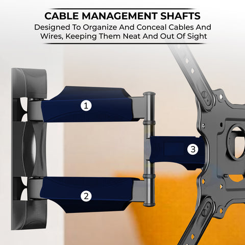 Robustt P4 Full Motion Cantilever TV Wall Mount