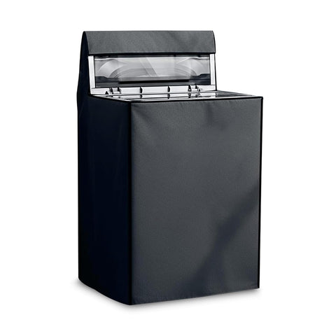 Robustt Waterproof Top Load Fully Automatic Washing Machine Cover for 8 Kg, 8.5 Kg, 9 Kg, 9.5 Kg (Black) - 63 x 63 x 93 cms
