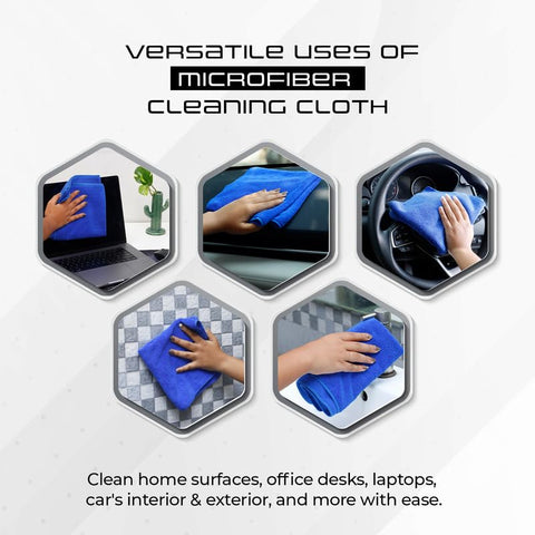 Microfiber cleaning cloth
