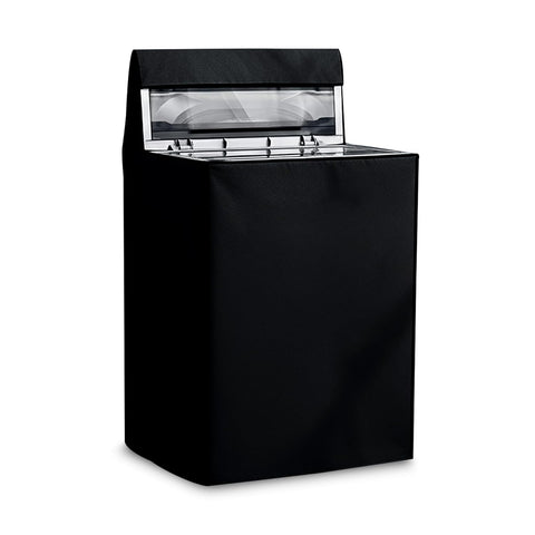 Robustt Waterproof Top Load Fully Automatic Washing Machine Cover for 8 Kg, 8.5 Kg, 9 Kg, 9.5 Kg (Black) - 63 x 63 x 93 cms