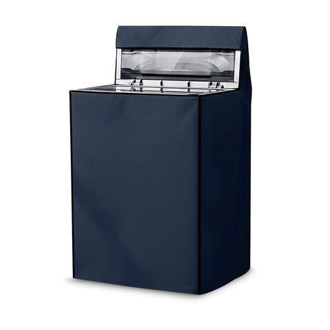Robustt Waterproof Top Load Fully Automatic Washing Machine Cover for 8 Kg, 8.5 Kg, 9 Kg, 9.5 Kg (Black) - 63 x 63 x 93 cms