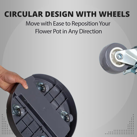 Robustt Planter with Wheels