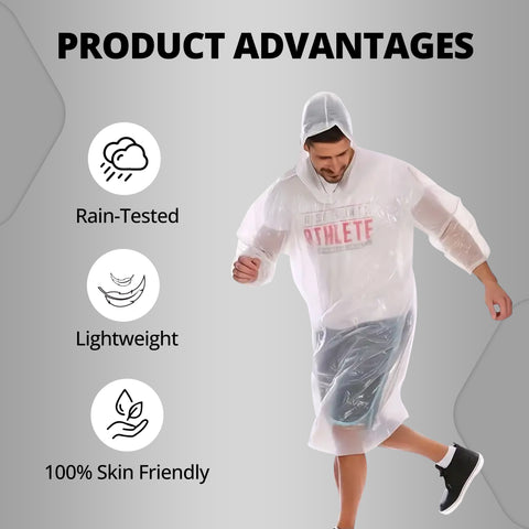 Robustt Poncho Raincoats for Men and Women