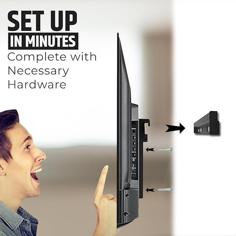 Robustt Heavy Duty TV Wall Mount Bracket for 14 to 32 inch LED/LCD/Smart TV’s | VESA Compatibility (100x100mm & 200x200mm)
