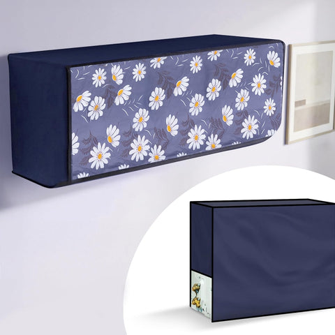 Blue  Split AC Cover for Indoor and Outdoor Unit 