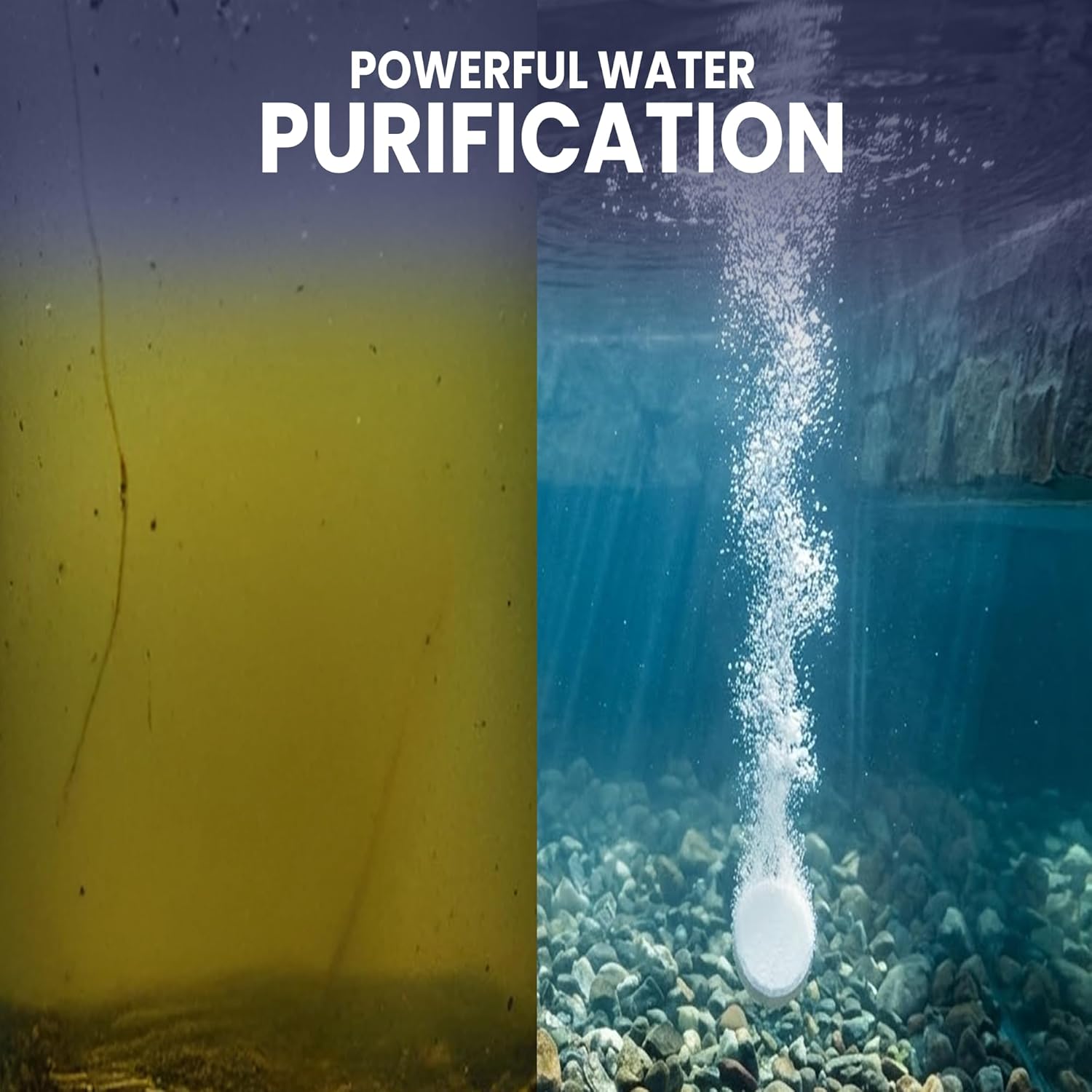 Water Purification Chlorine Tablets for Water Tank