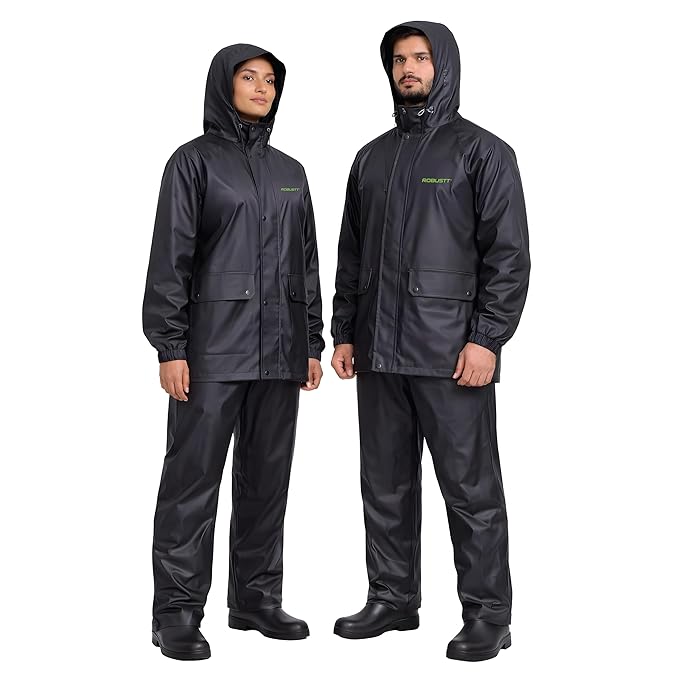PVC Waterproof Rain Coat for Men & Women