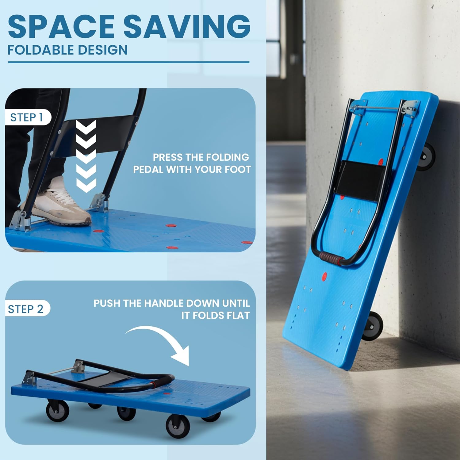 Robustt Foldable Heavy Duty Trolley