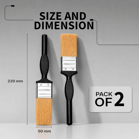 Dimensions of Robustt 2 inch paint brush