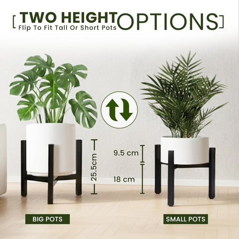 3-Leg Metal Plant Stand with two height options