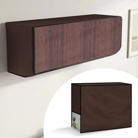 Brown  Split AC Cover for Indoor and Outdoor Unit 