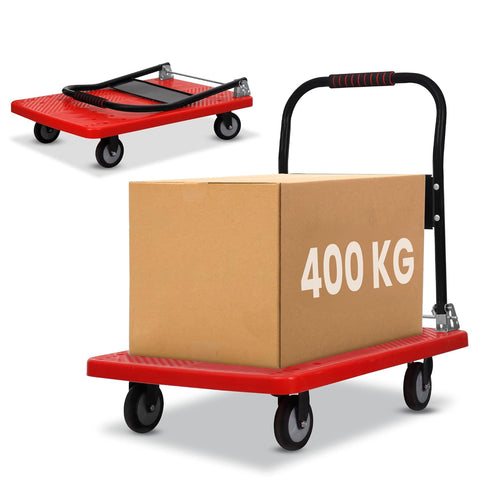 Heavy-Duty Foldable Platform Trolley hold up tp 400 kg