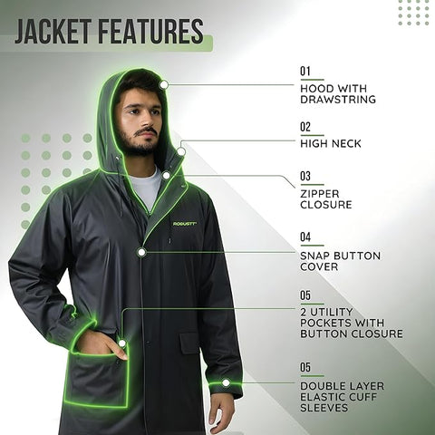 Features of Rain Coat for Men & Women