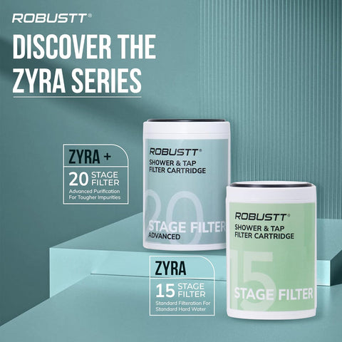 Zyra Tap Filter & Water Softener for Home (Black) | Reduces Hair Fall, Skin Dryness & Limescale| Hard Water Softener For Tap, Shower, Handshower|