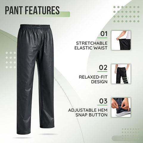 Features of Waterproof pant of raincoat