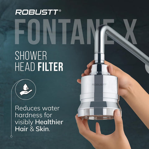 Robustt fontane X shower head filter