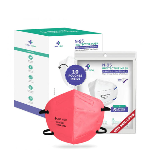 Careview N95 Mask Head Loop Style with 6 Layered Filtration