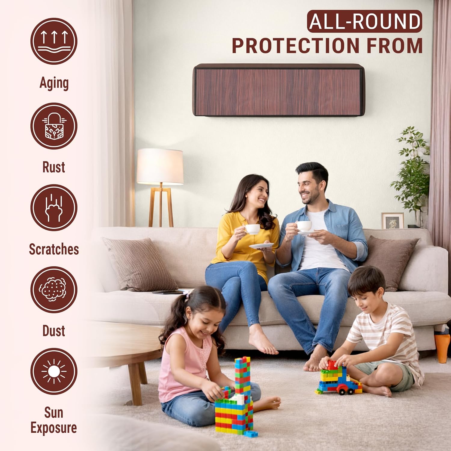 All round protection from aging, Rust, Scratches, & Dust