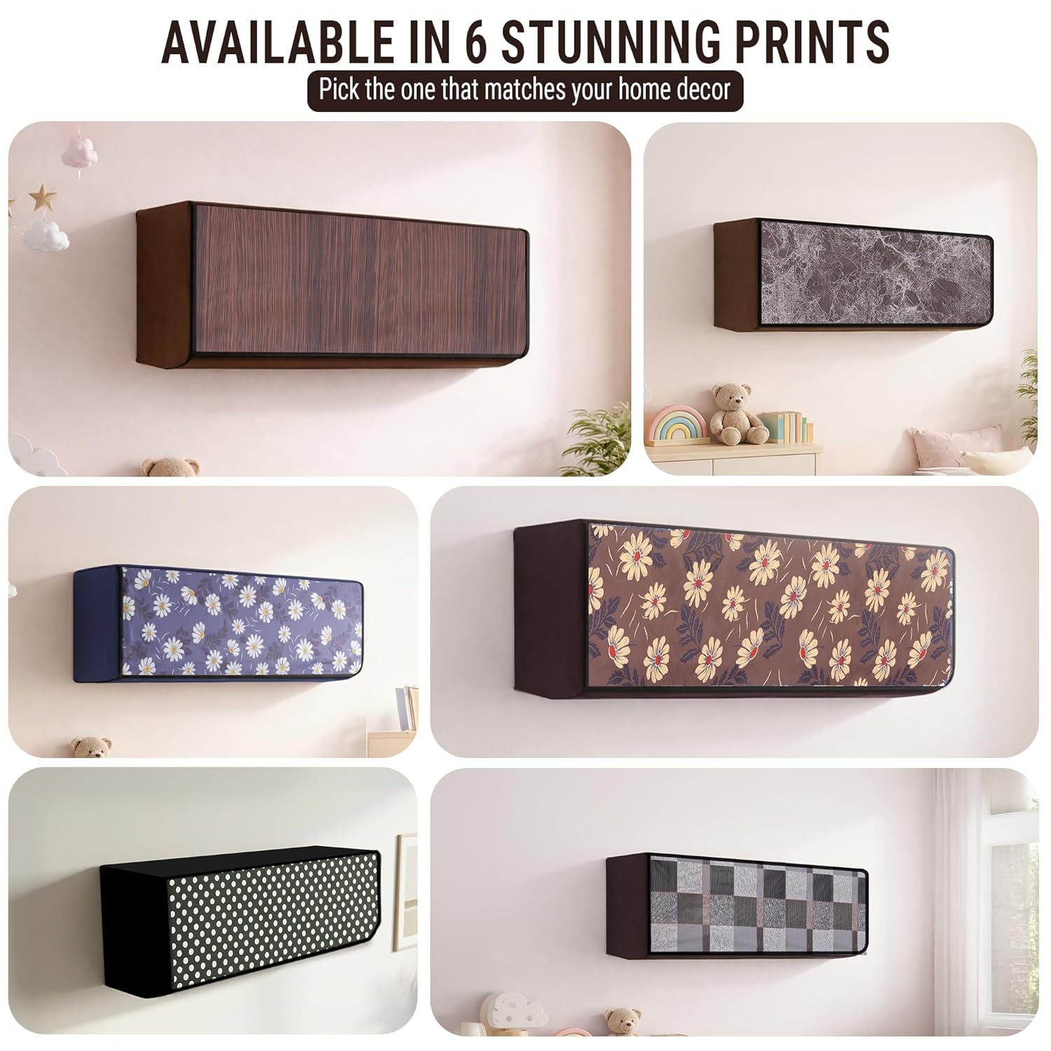 Available in 6 Stunning Prints