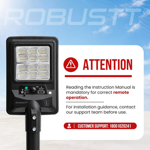 Solar LED Light for Outdoor Use | 130W & 2400 Lumens | IPX5 Water Resistant | PIR Motion Sensor & Remote Control | Solar + USB Type-C Charging