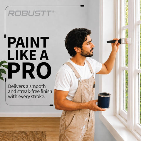 Paint like a pro with Robustt 2 inch Paint brush