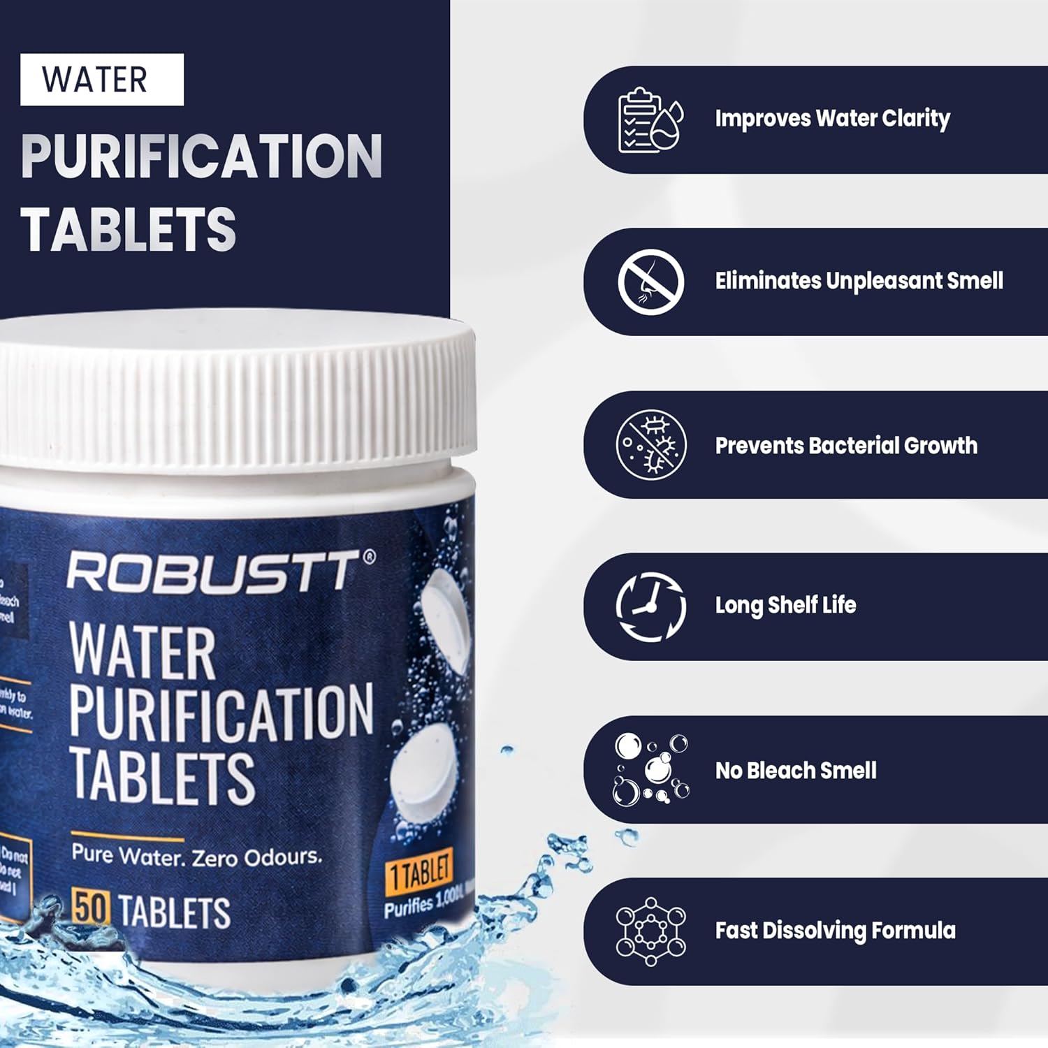 Uses of water purification tablets