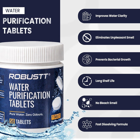Uses of water purification tablets